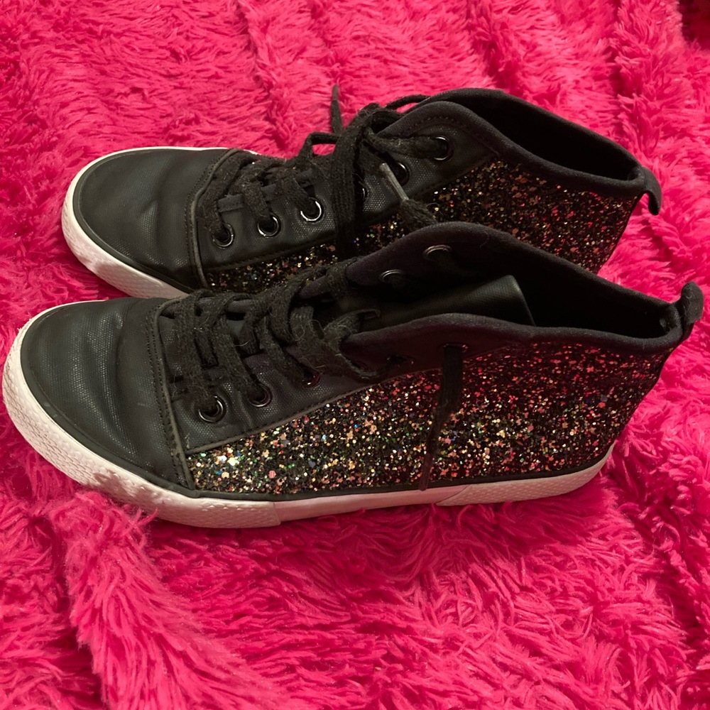 BUNDLE of Cute Glitter Sequin Zipper Boots and Glitter Shoes Size 3 Girls! π - Picture 12 of 16